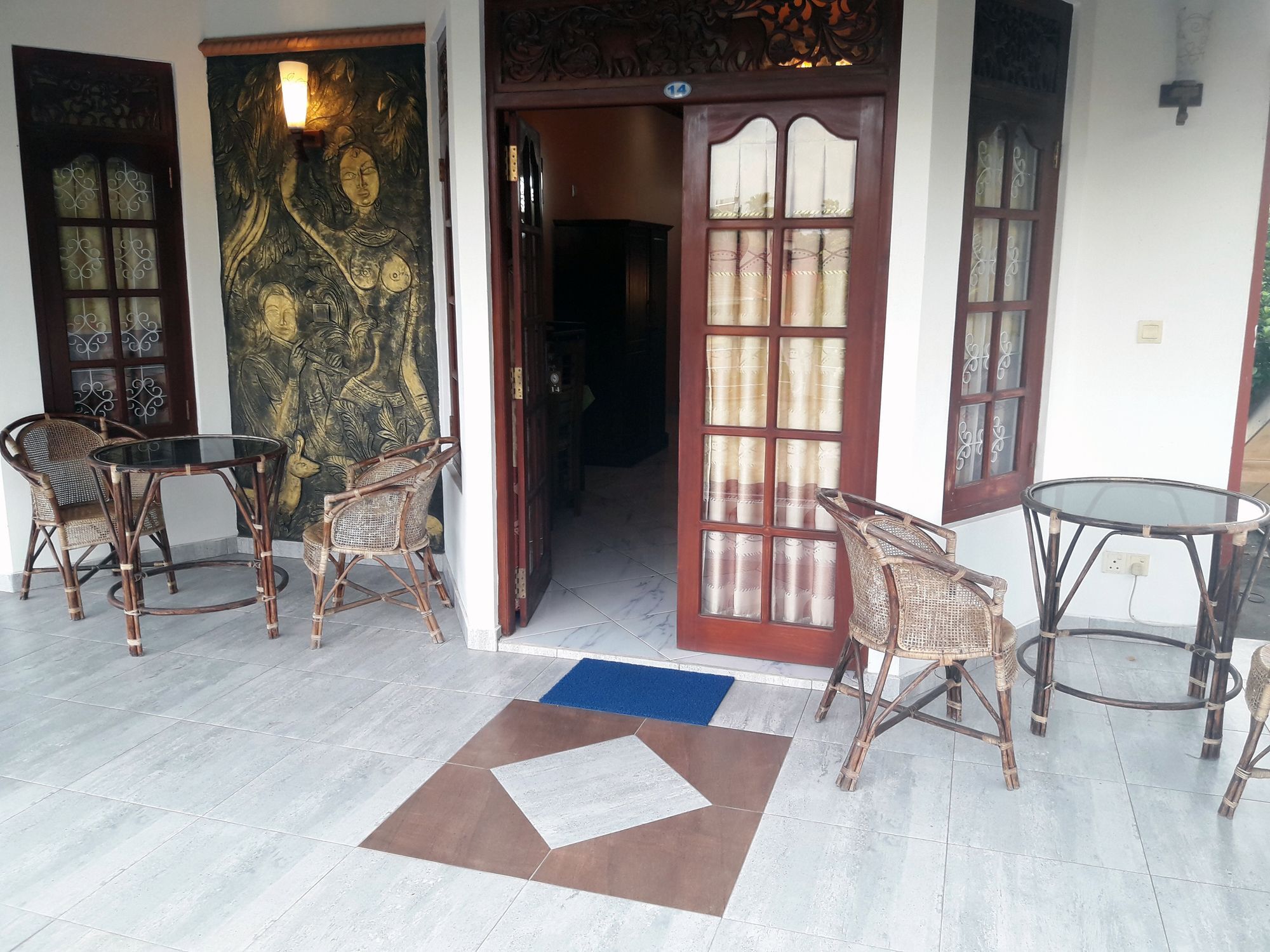 Lagoon Garden Hotel Beruwala Bagian luar foto